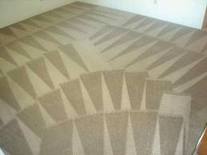 Vacuum lines in carpet