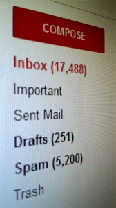 Lots of email