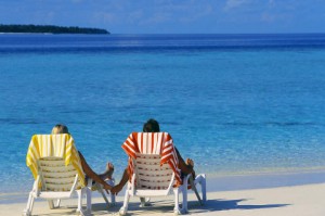 beach chairs