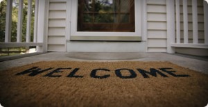 Welcome mat