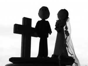 Wedding silhouette